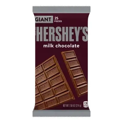 HERSHEY MILK GIANT BAR 214g