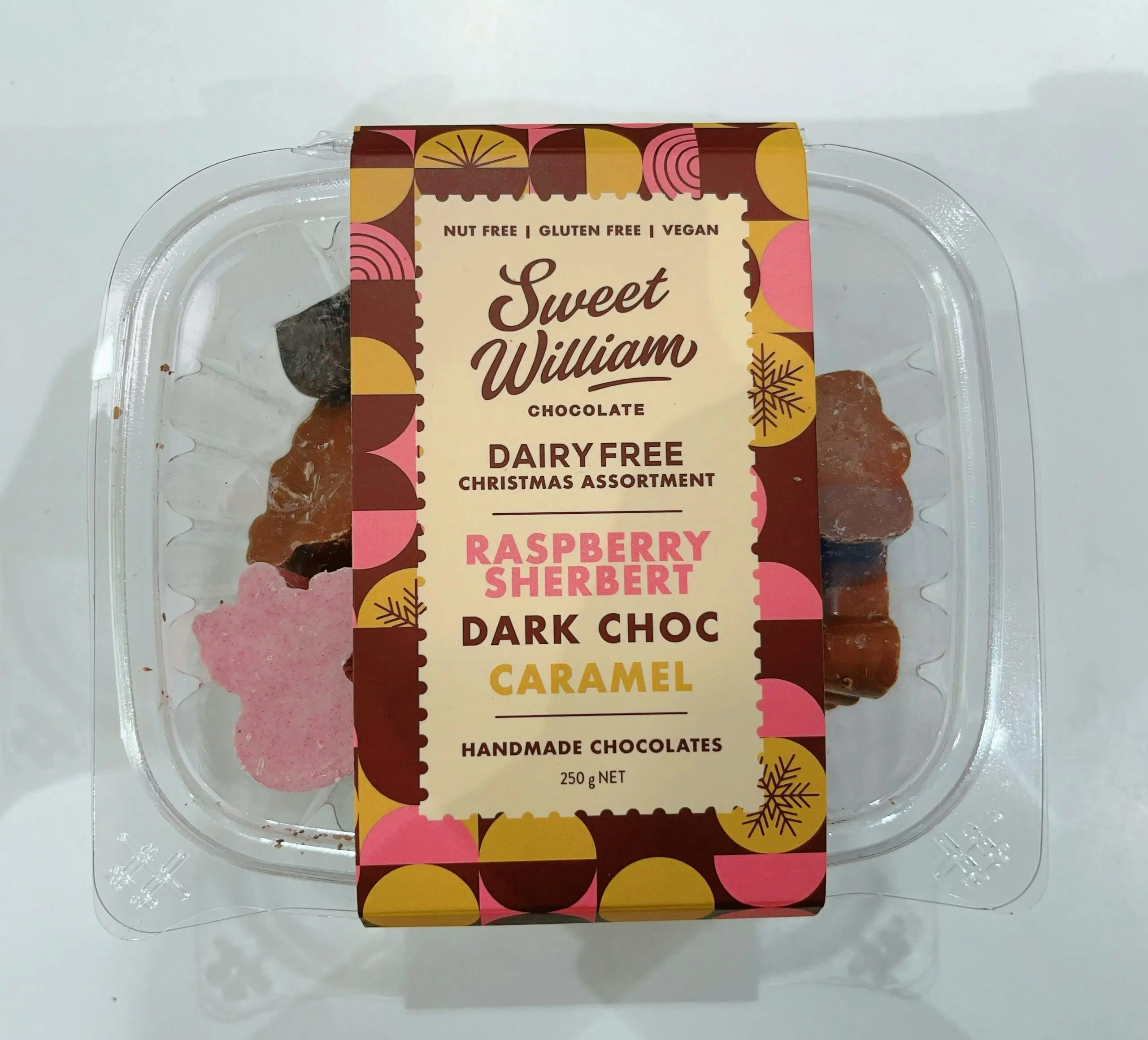 Sweet William Xmas Dairy Free Assortment 250g