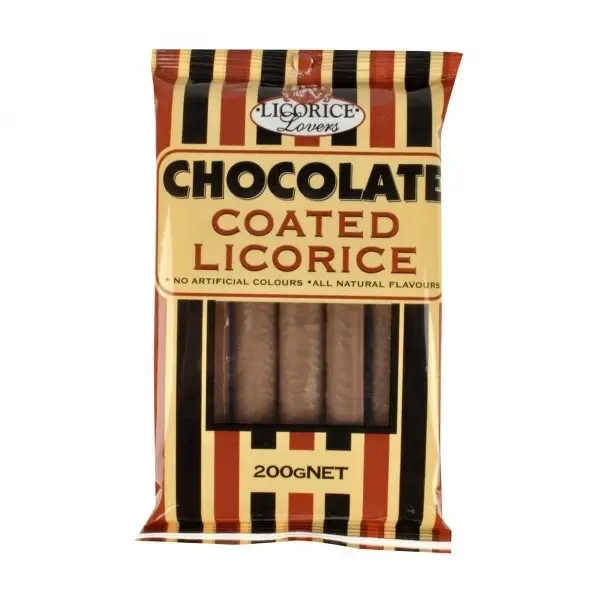 Licorice Lovers Chocolate Coated Licorice 200g