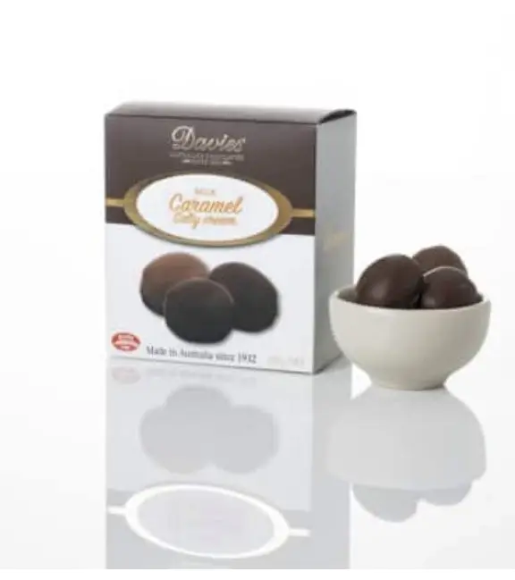 Davies Milk Choc Salty Caramel Cream 200g (Gluten Free)