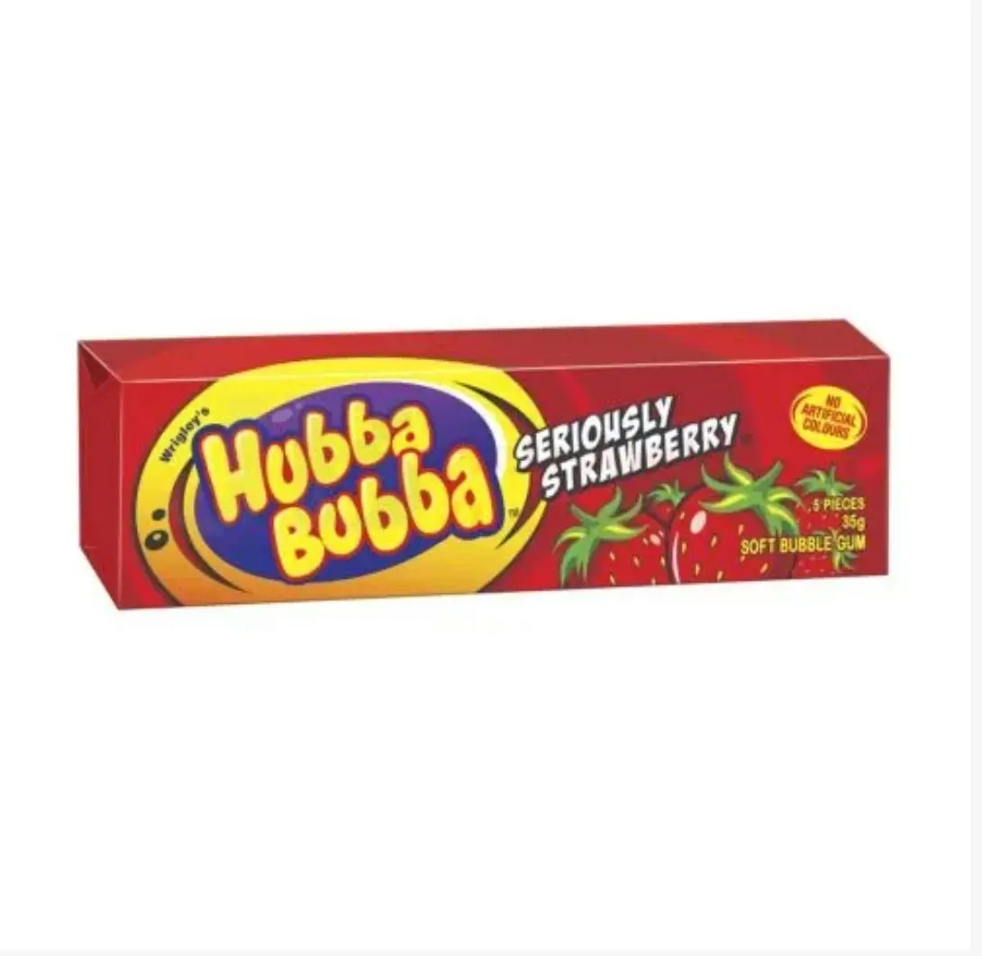 Hubba Bubba Seriously Strawberry 35g