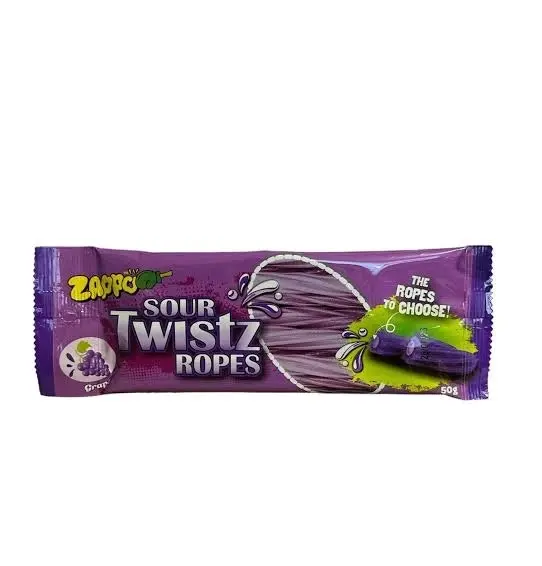 ZAPPO GRAPE ROPES 50g