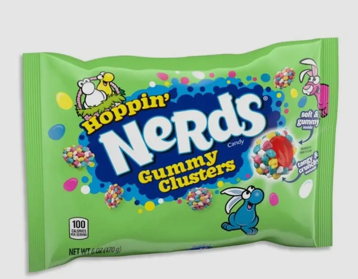 NERDS HOPPIN' CLUSTERS 170g