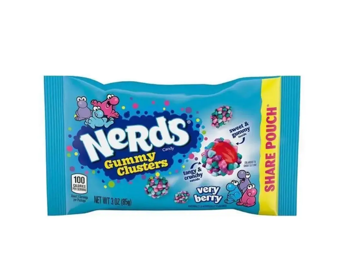 Nerds Cluster Very Berry Bag 85g