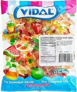 Vidal Gummi Mini Sodapop 1kg