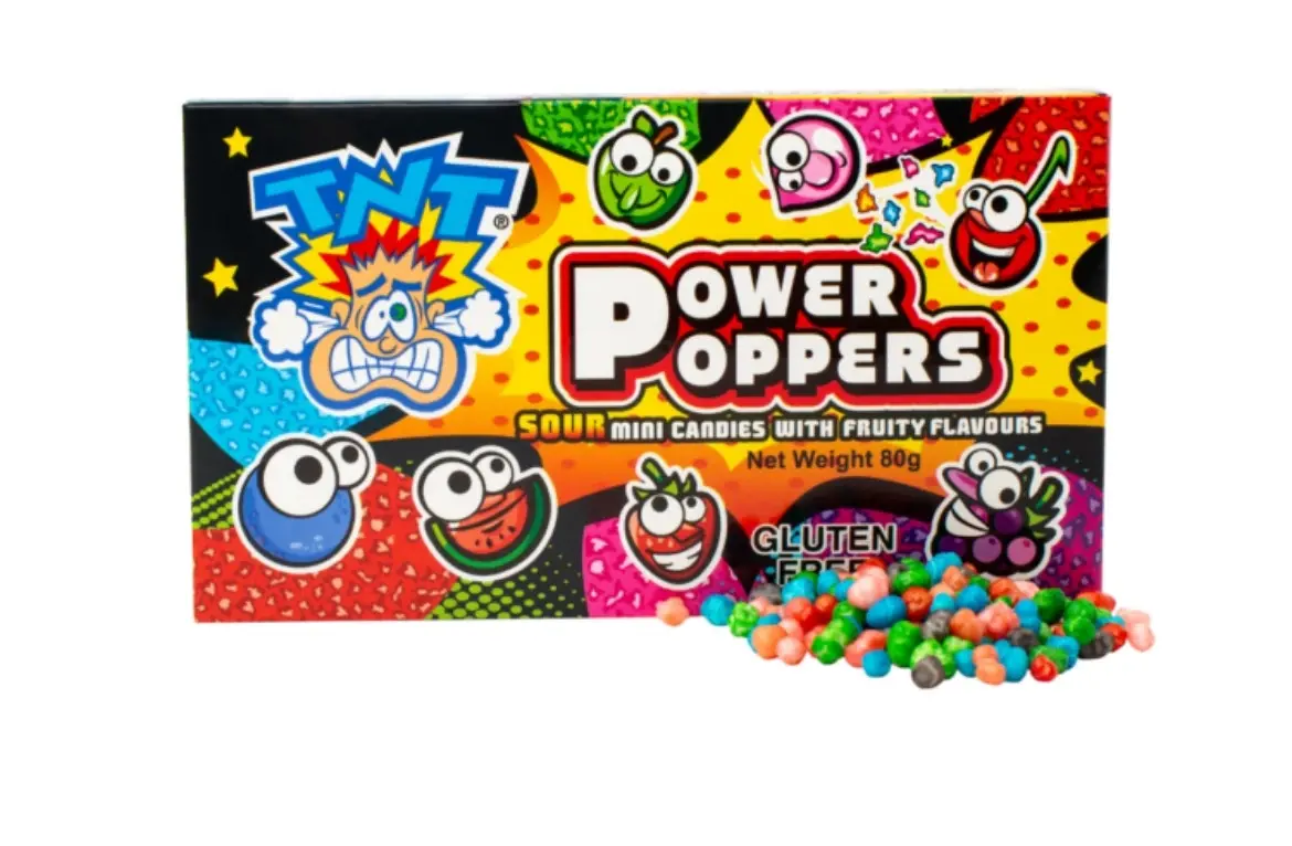 TNT POWER POPPERS 80G - Gluten Free