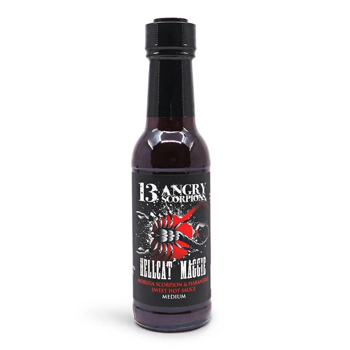 13 Angry Scorpions Hellcat Maggie Sweet Hot Sauce 150ml