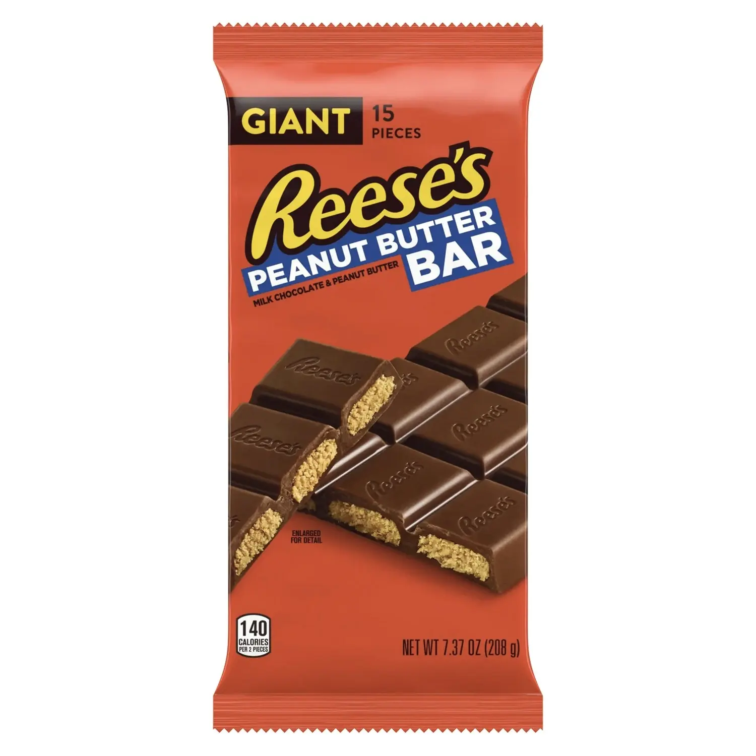 REESE PB GIANT BAR 208g