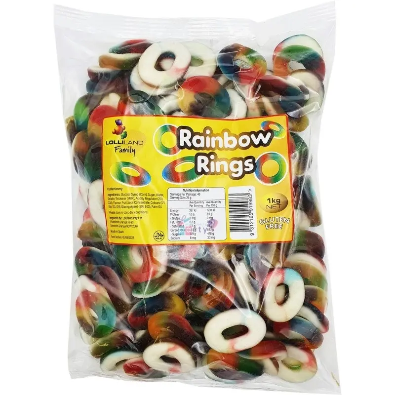 Rainbow Rings 1kg