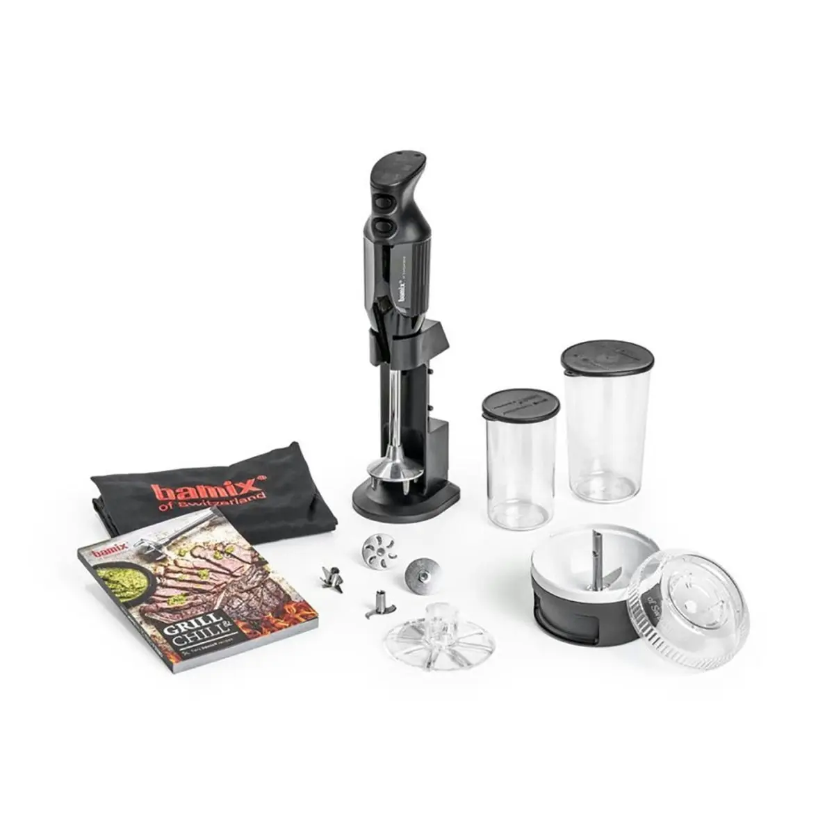 Bamix Speciality Grill & Chill BBQ Immersion Blender Black