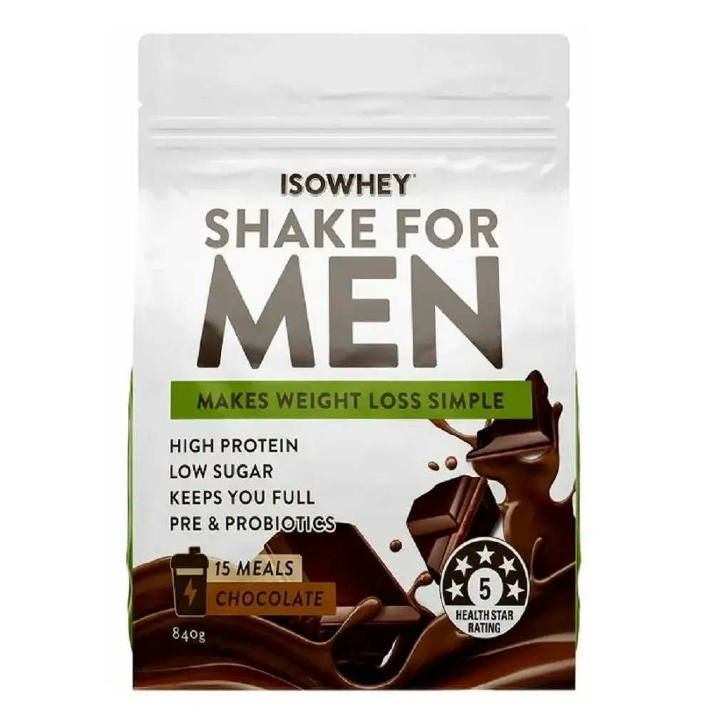 IsoWhey Men's Shake Chocolate 840g