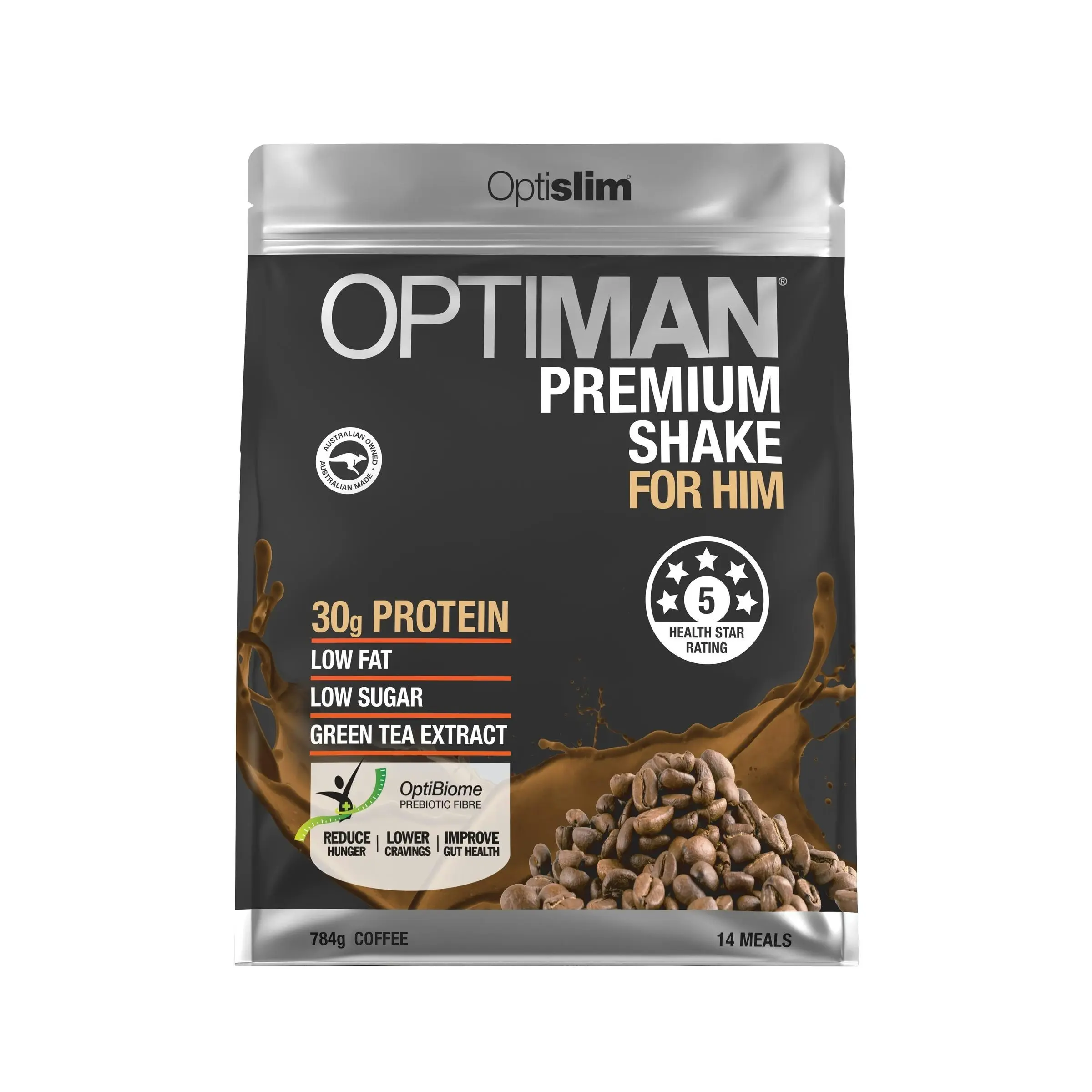 OptiSlim Optiman Premium Coffee 784G