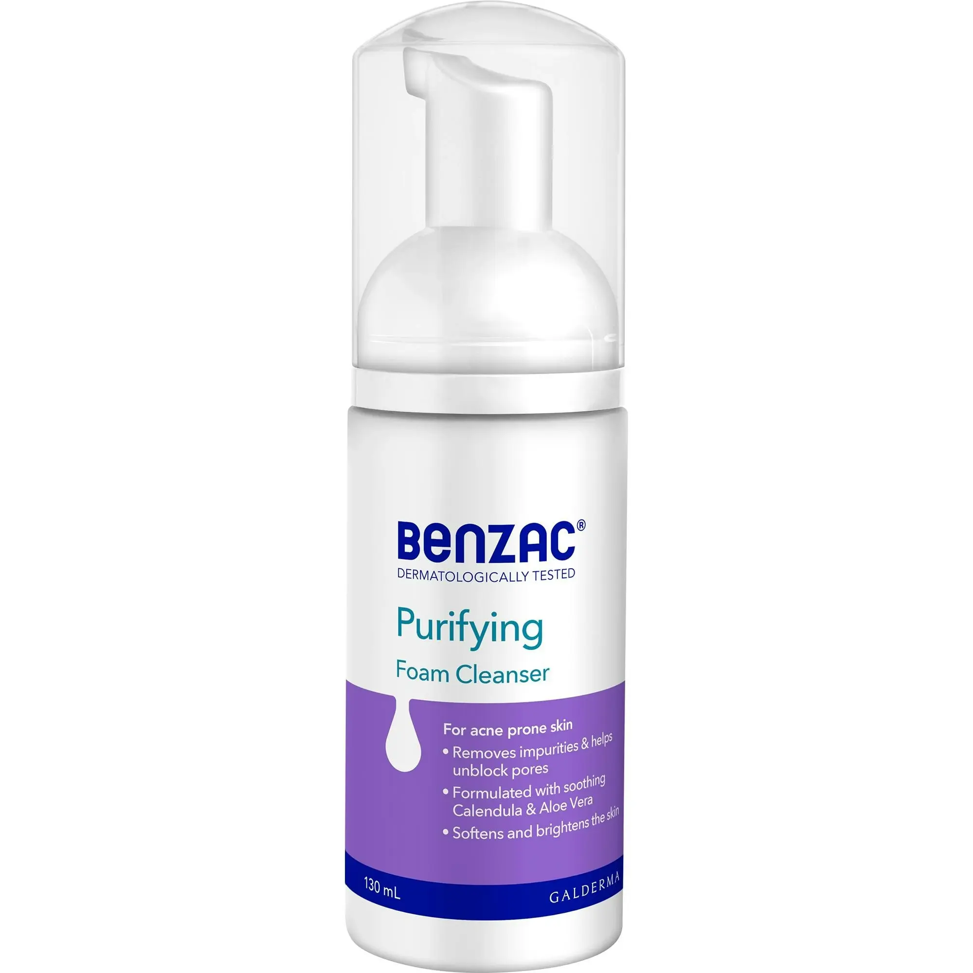 Benzac Purifying Foam Cleanser 130mL