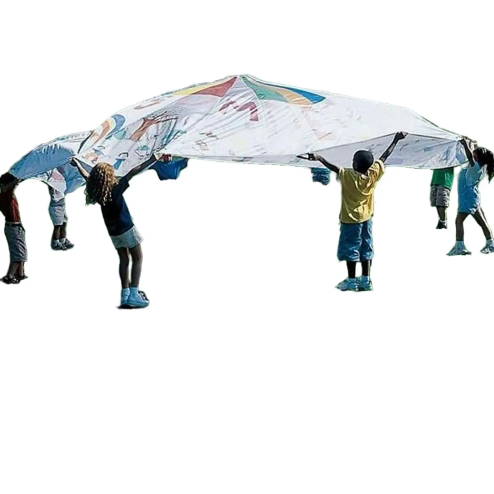 1.8m Colour-Me-In White Parachute ( 6 foot Diameter )