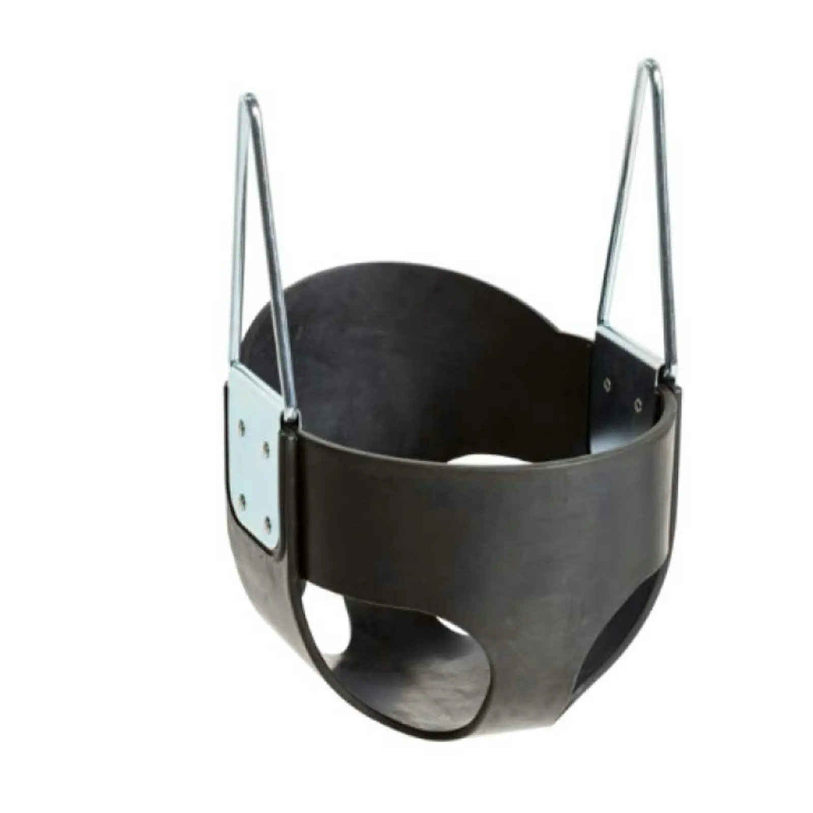 Infant Full Bucket Swing Seat with Commercial Grade Steel Inserts and Adjustable Ropes