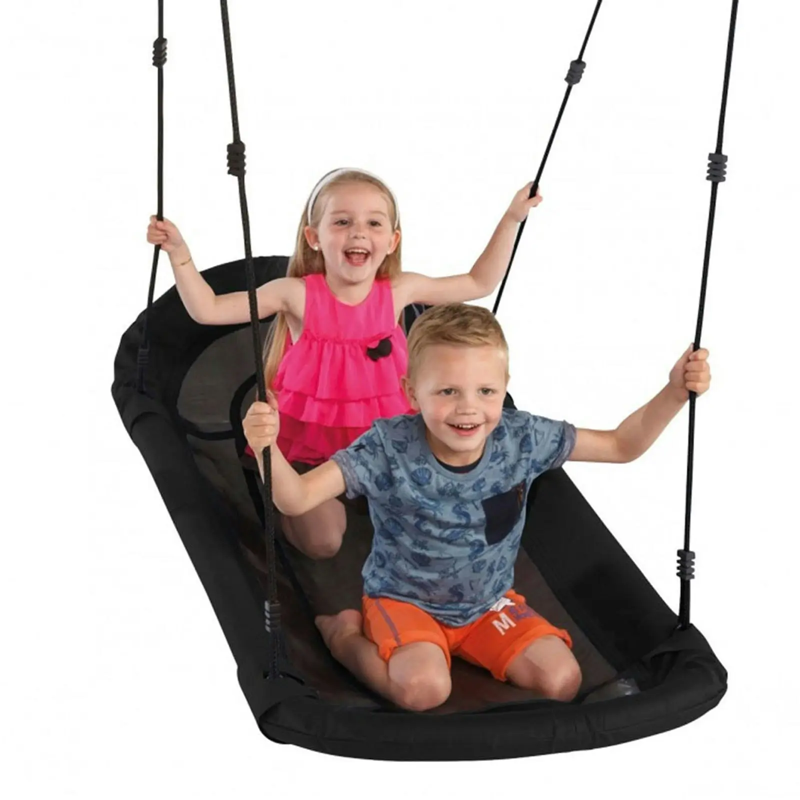 Grandoh Double Sensory Nest Swing - Black / Black