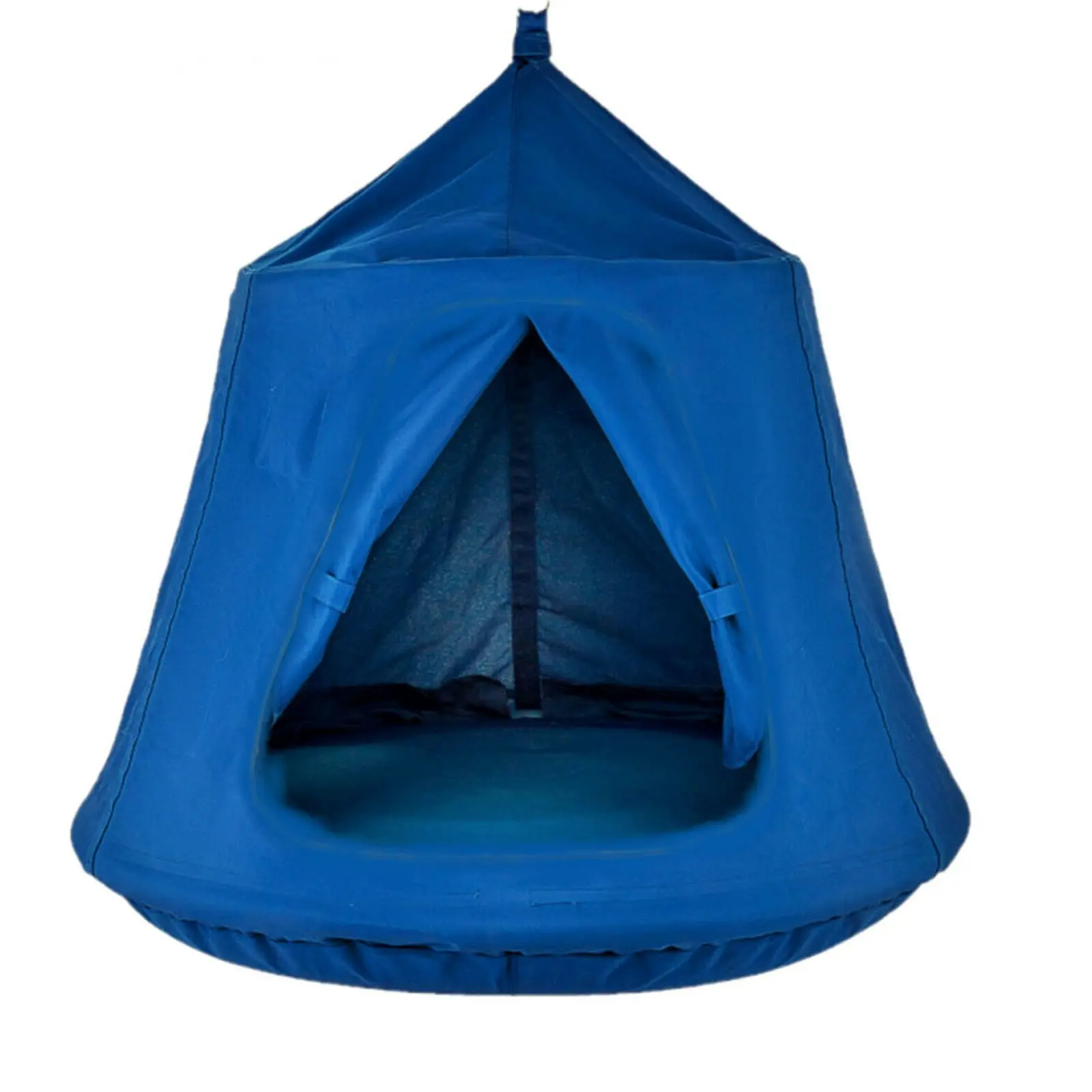 Residential 115 x 100cm Sensory Tent Swing with Lights - Blue