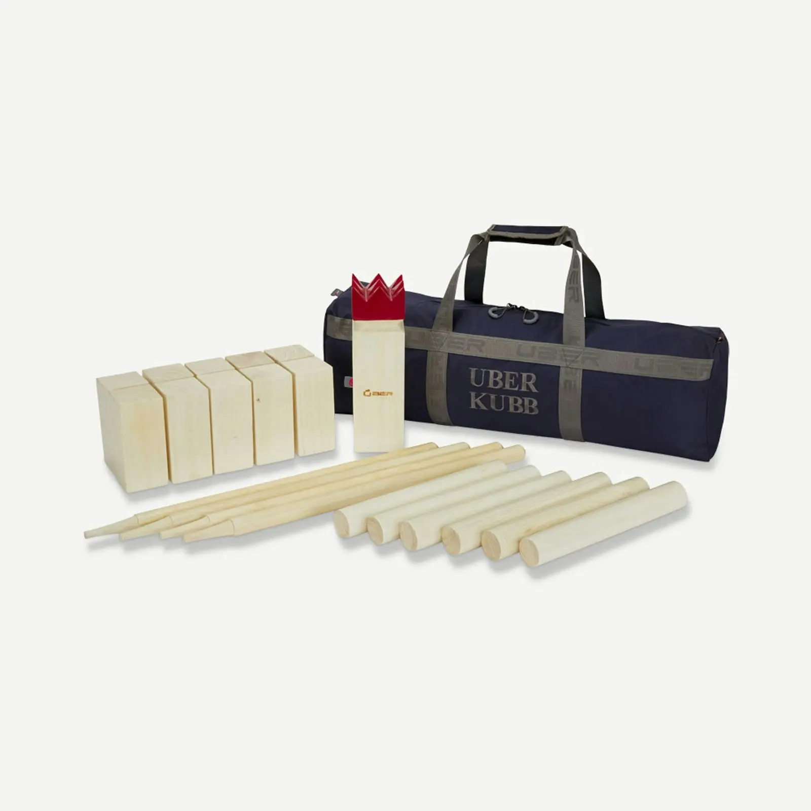 Uber Premium Hardwood Kubb Game