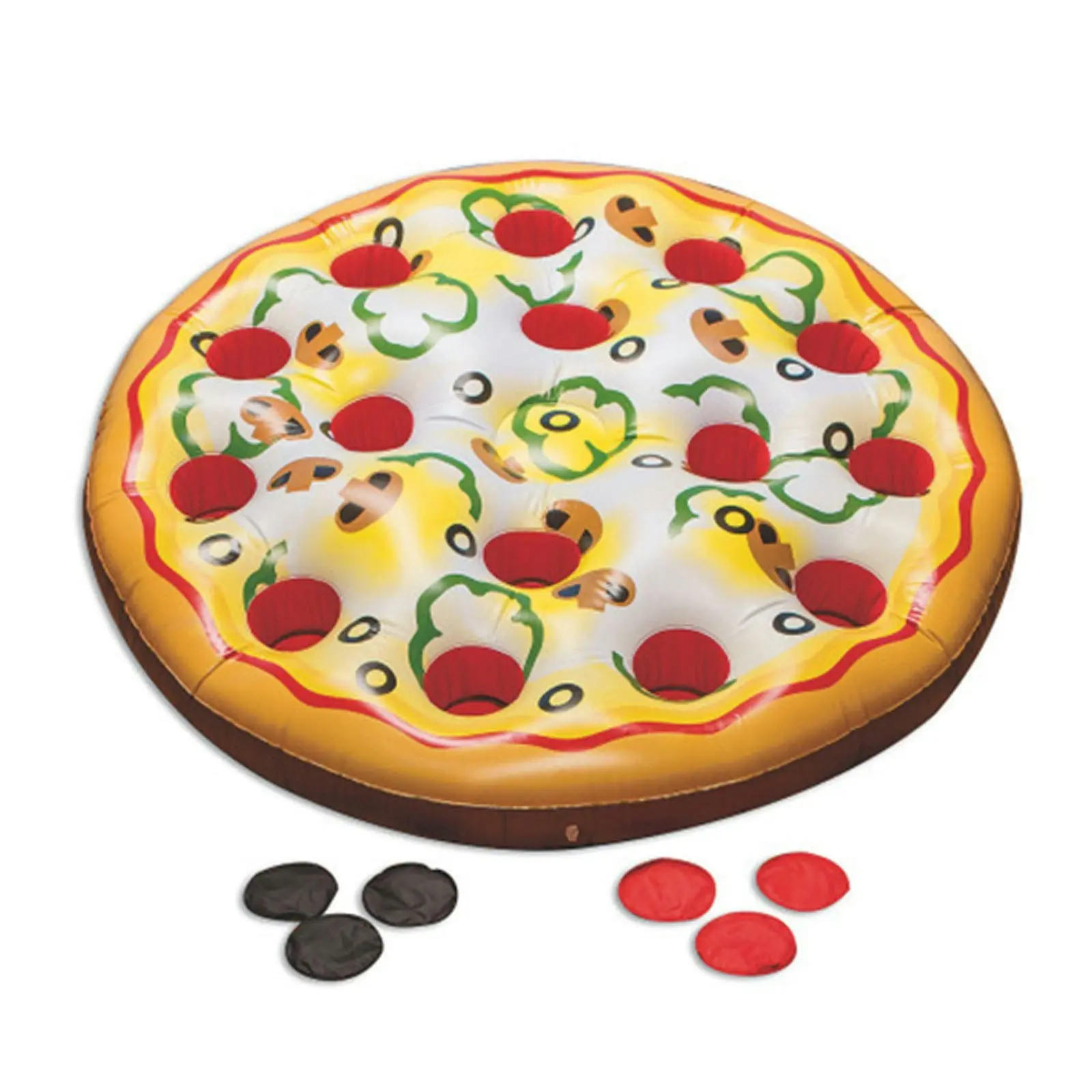 Inflatable Jumbo Pizza Toss Game.