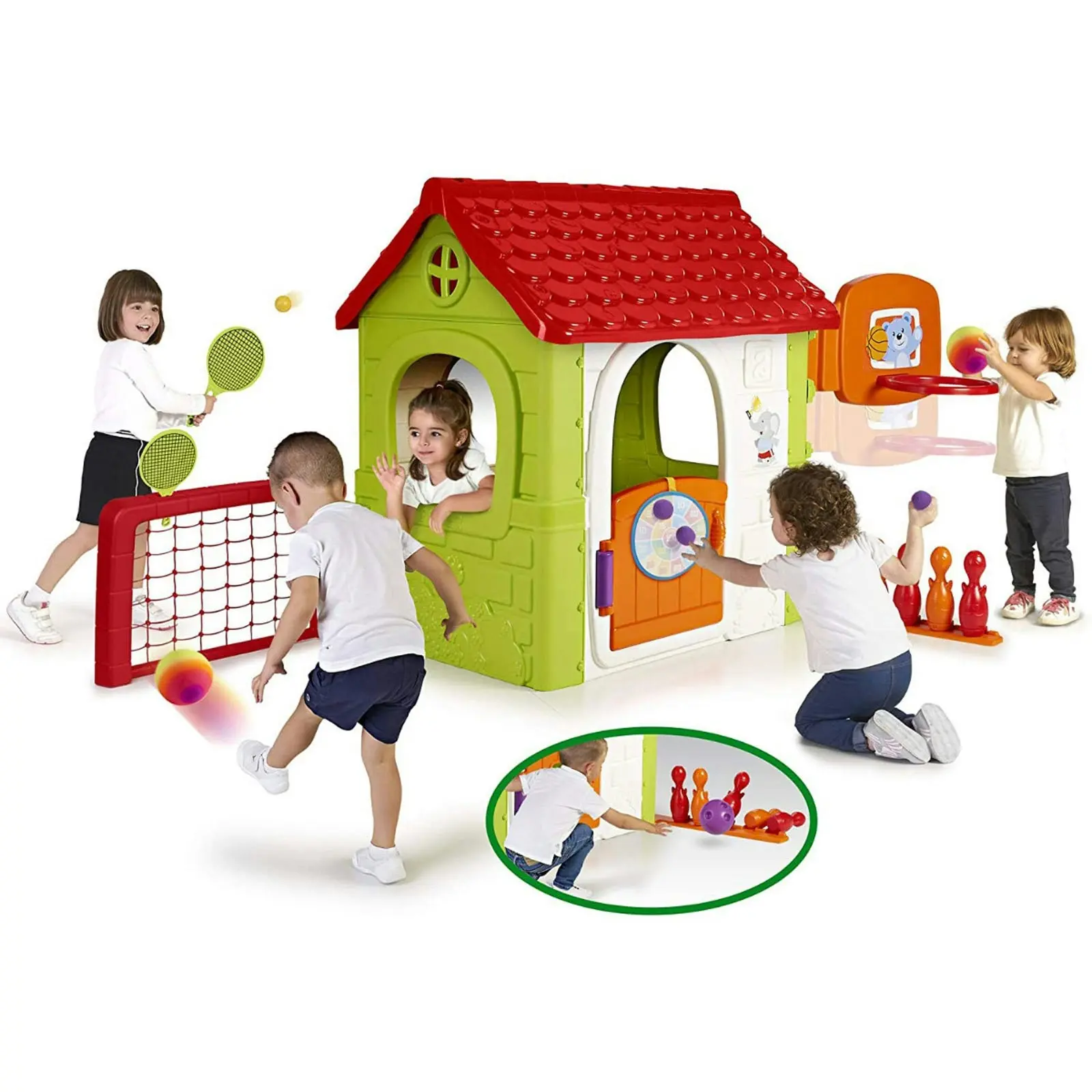 Feber Multi-Activity 6 in 1 Playhouse