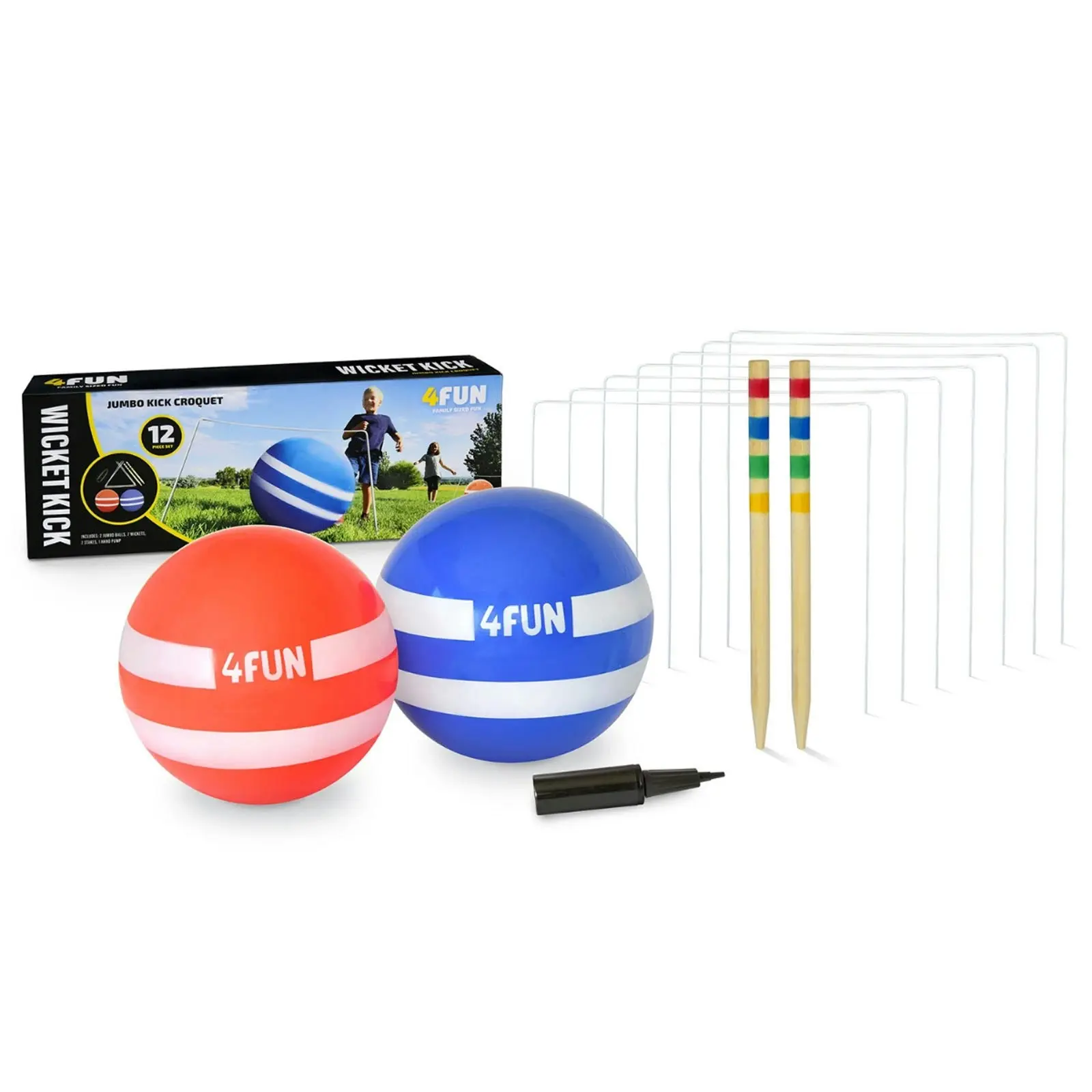 Giant Kick Croquet - The Football Croquet Game