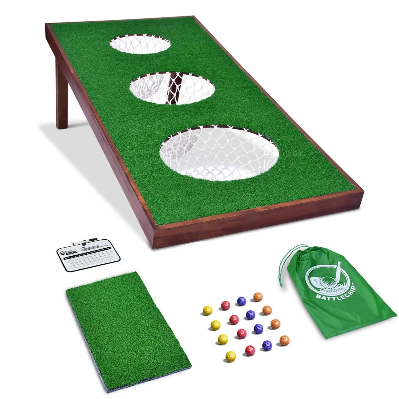 BattleChip Pro Golf Target Game - Backyard Family Game ( Clubs not included ).