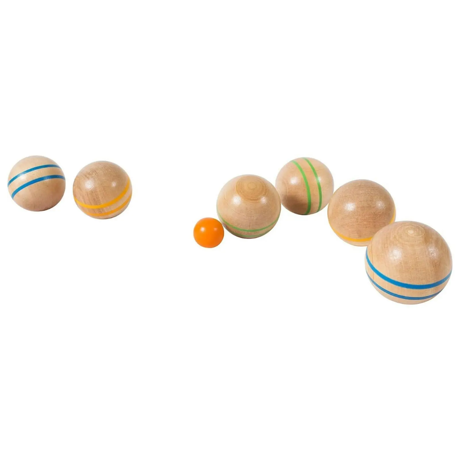 BS Toys - Wooden Boules Game Set.  Jeu de Boules.