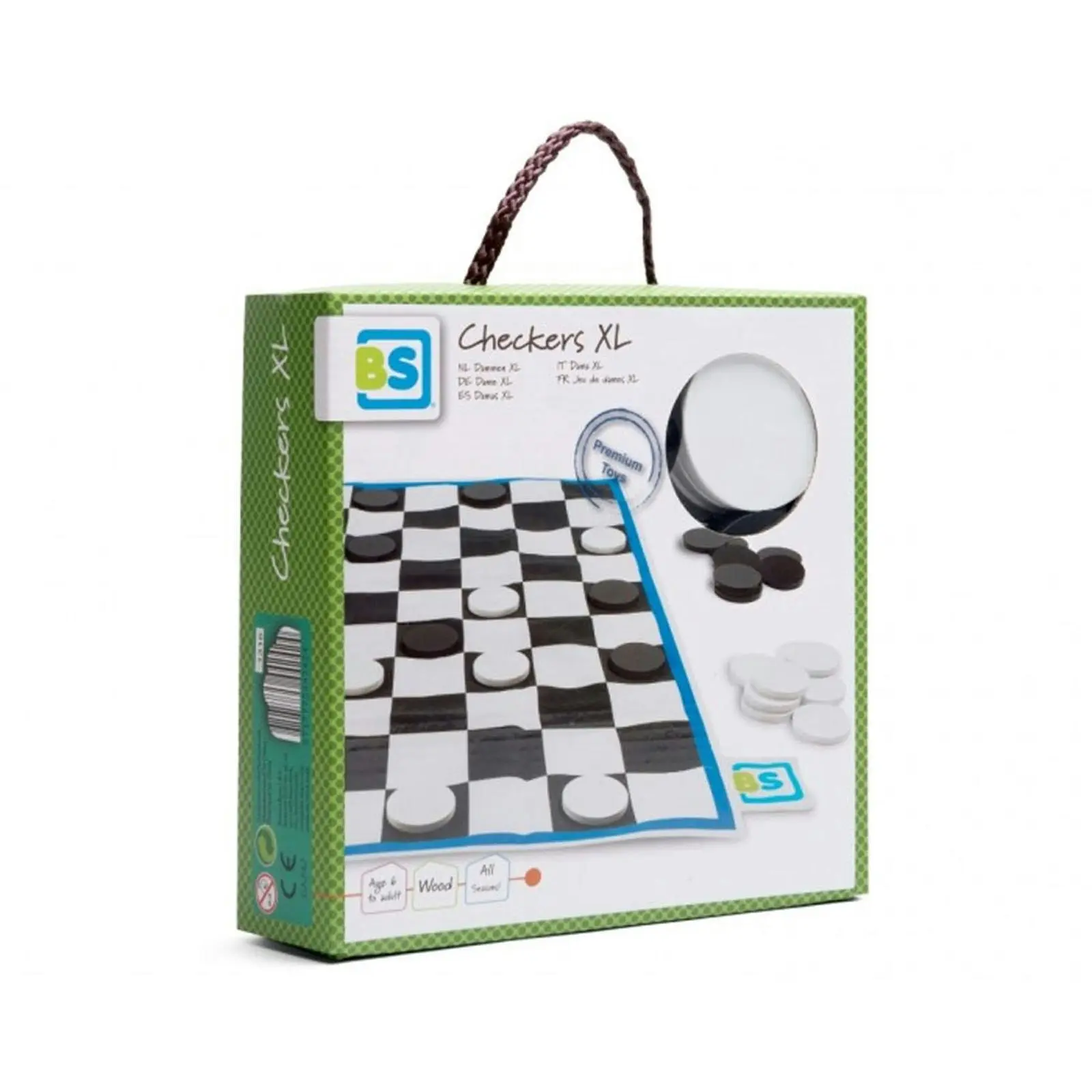 BS Toys - Giant Checkers XL