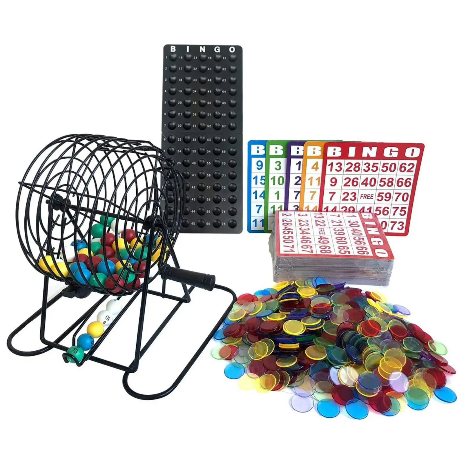 Deluxe Family Bingo Set with 20cm Tall Cage