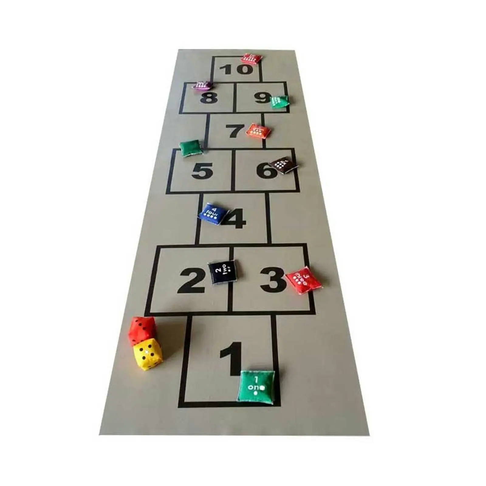 Hopscotch Mat with Beanbags