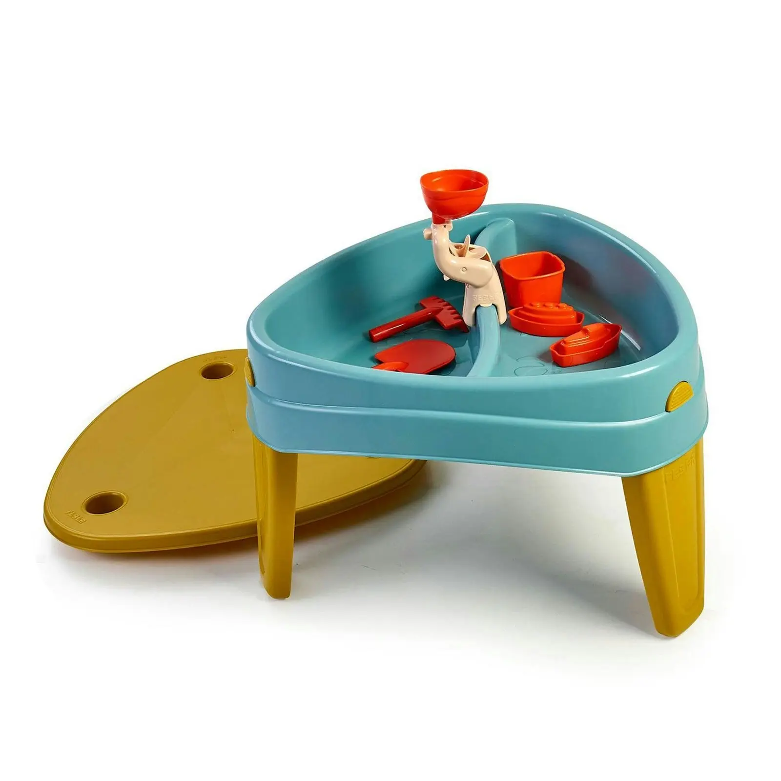 Feber Casual 3-in-1 Play Island Table featuring Water and Sand Compartments