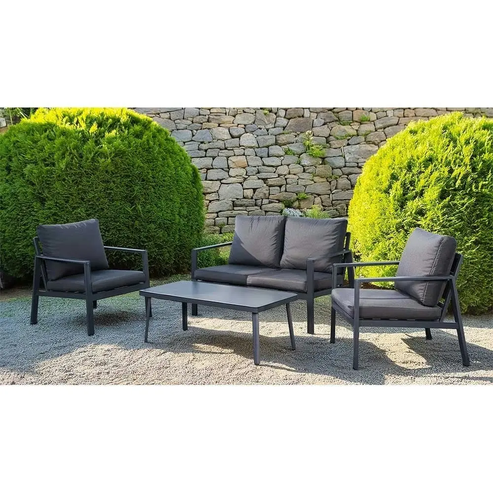 Allure 4 Piece Outdoor Lounge Set