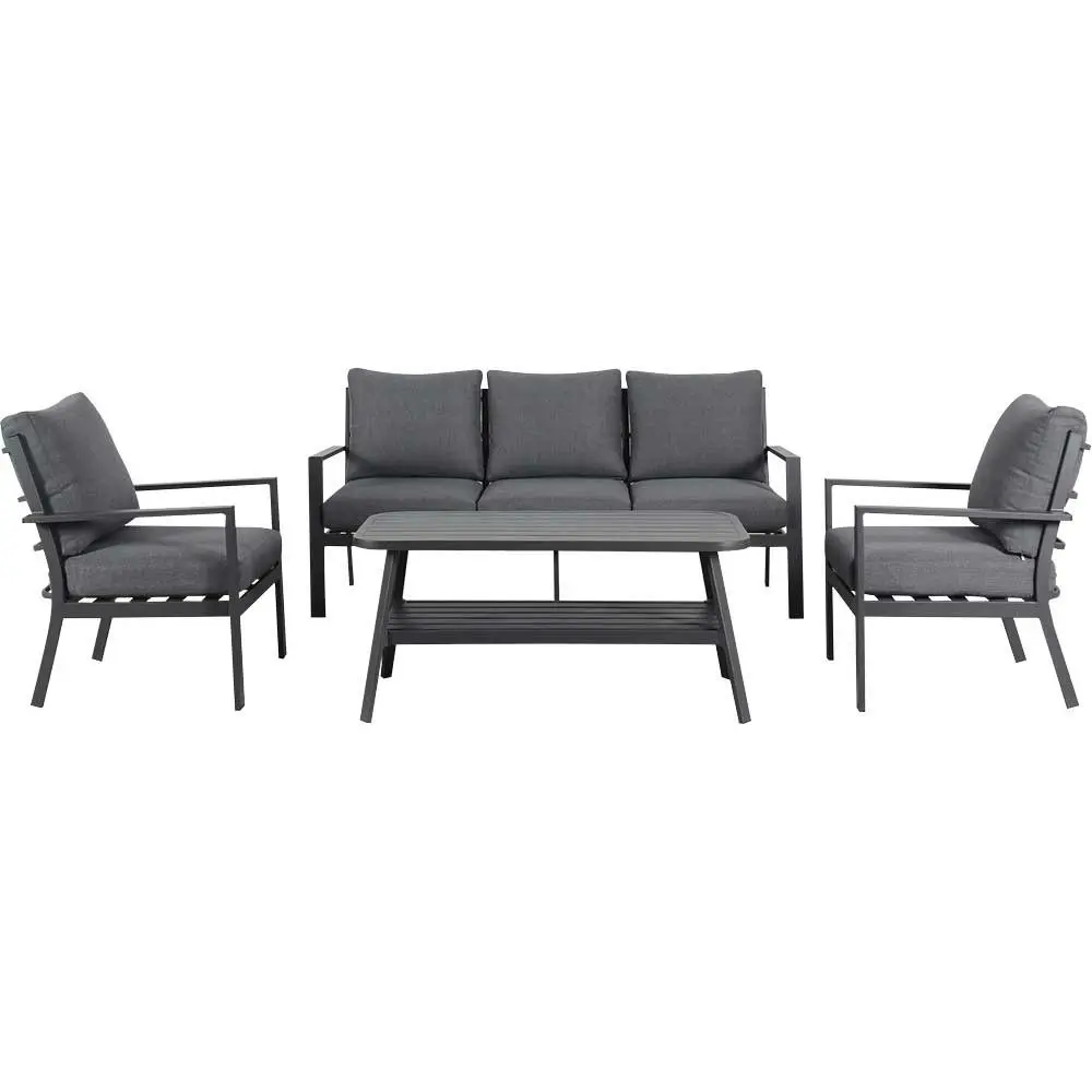 Grove 4 Piece Outdoor Lounge Set