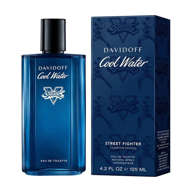 Davidoff Cool Water Street Fighter Champion Edition 125ml EDT (M) SP