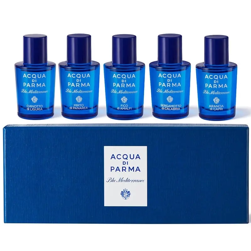 Acqua Di Parma Blu Mediterraneo Mini Collection 5pc Set 5x5ml EDT (Unisex)