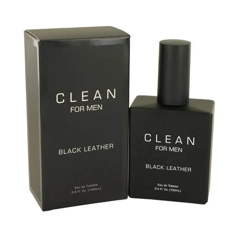 Clean for Men Black Leather 100ml EDT (M) SP