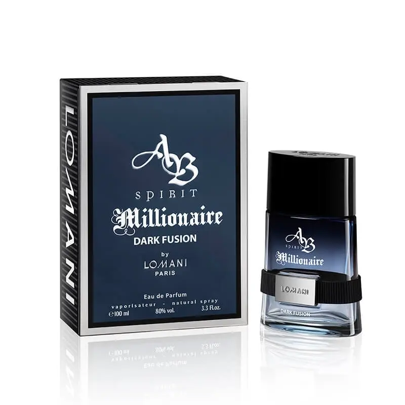 Lomani AB Spirit Millionaire Dark Fusion 100ml EDP (M) SP