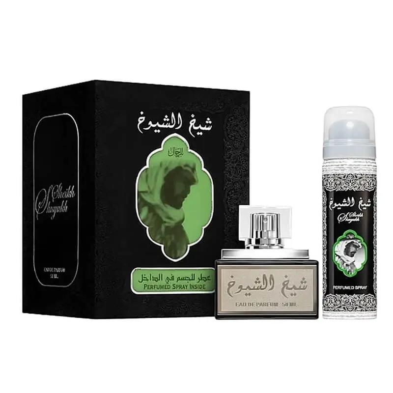 Lattafa Perfumes Sheikh Shuyukh 2pc Set 50ml EDP (Unisex)