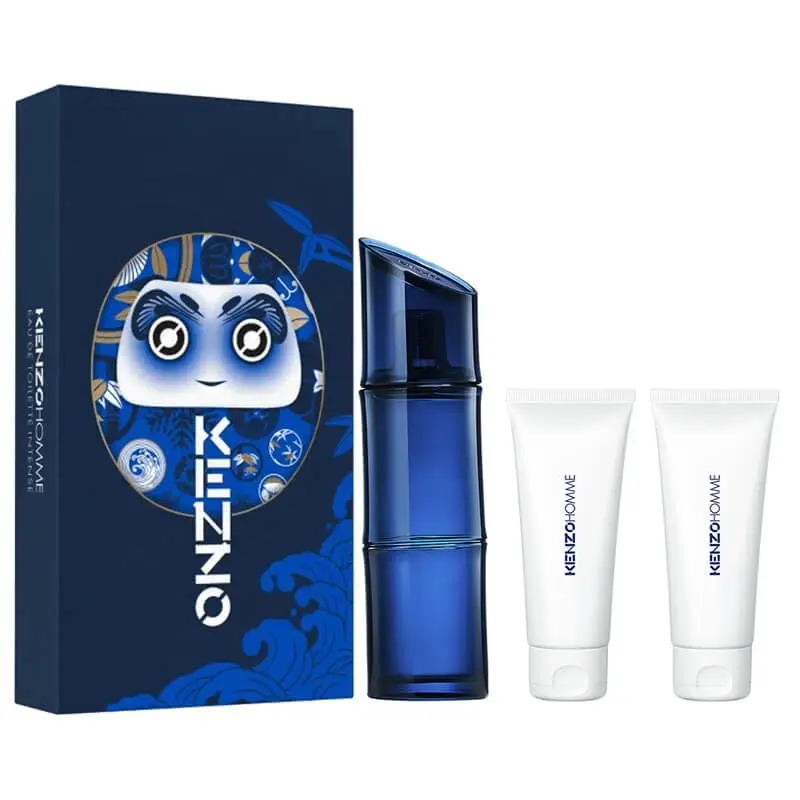 Kenzo Kenzo Homme Intense 3pc Set 110ml EDT (M)