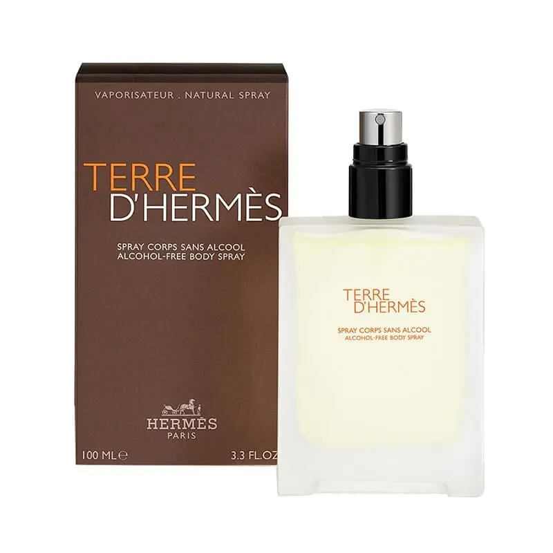 Hermes Terre D'Hermes Alcohol-Free Body Spray 100ml (M) SP