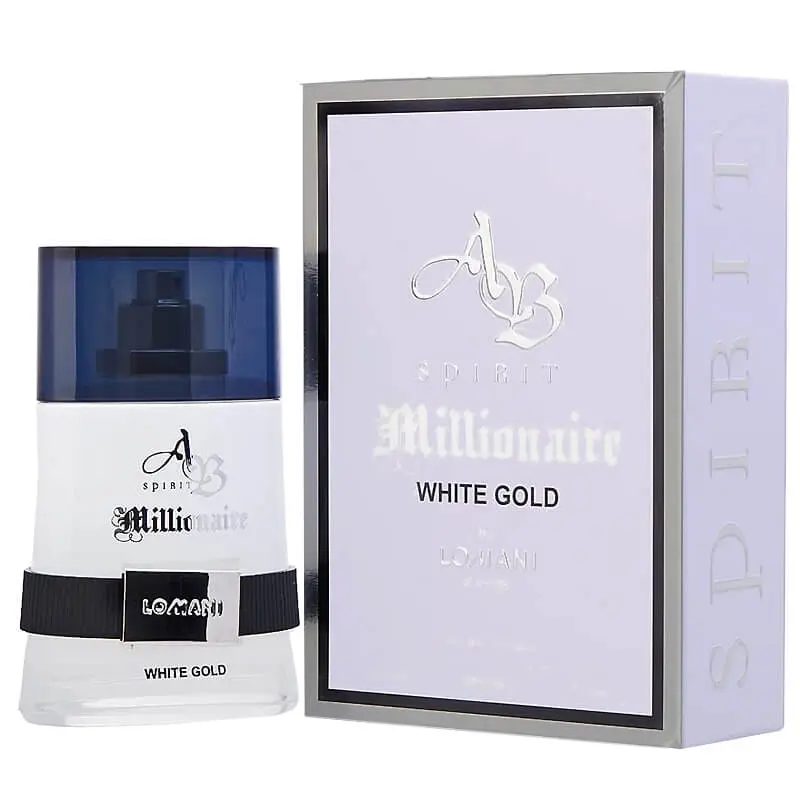 Lomani AB Spirit Millionaire White Gold 100ml EDP (M) SP