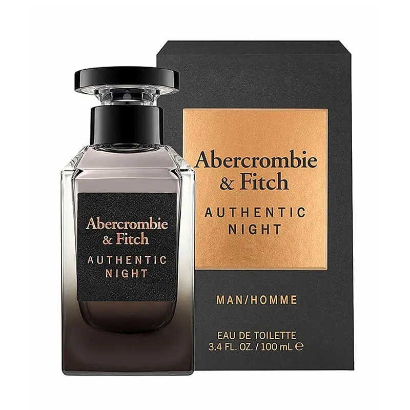 Abercrombie & Fitch Authentic Night 100ml EDT (M) SP