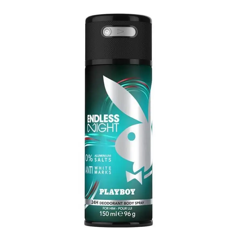 Playboy Endless Night 24H Deodorant Body Spray 150ml (M) SP