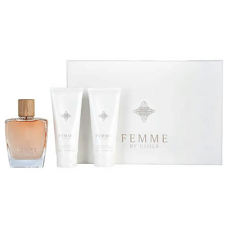 Usher Femme By Usher 3pc Set 100ml EDP (L)