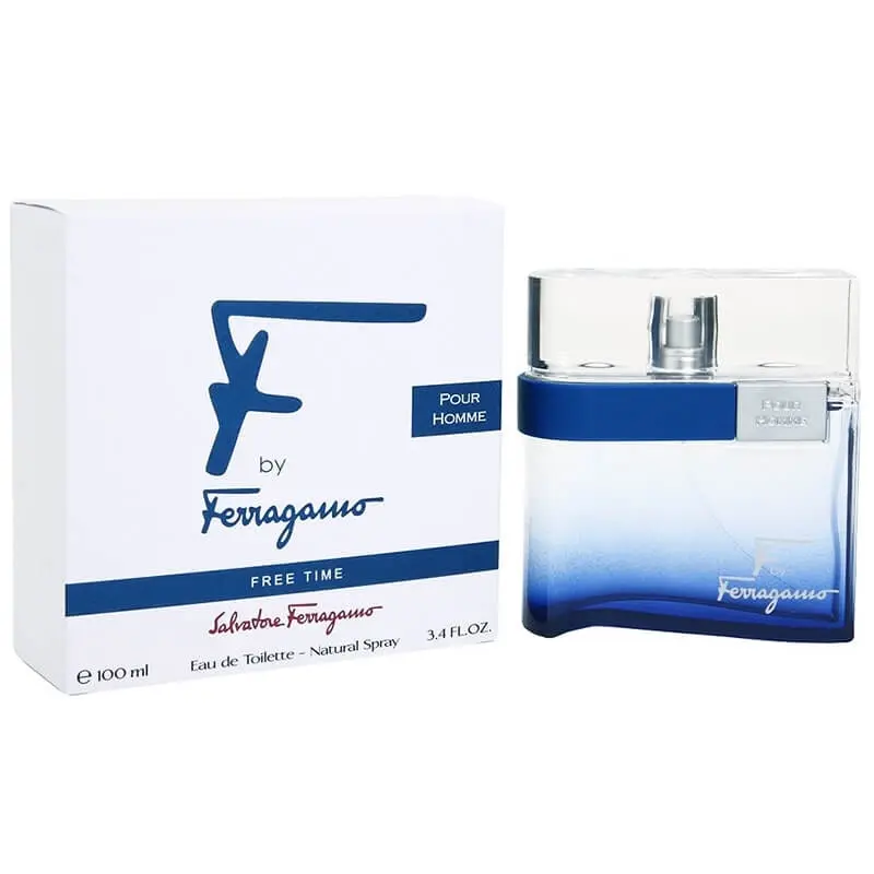 Salvatore Ferragamo F by Ferragamo Free Time 100ml EDT (M) SP