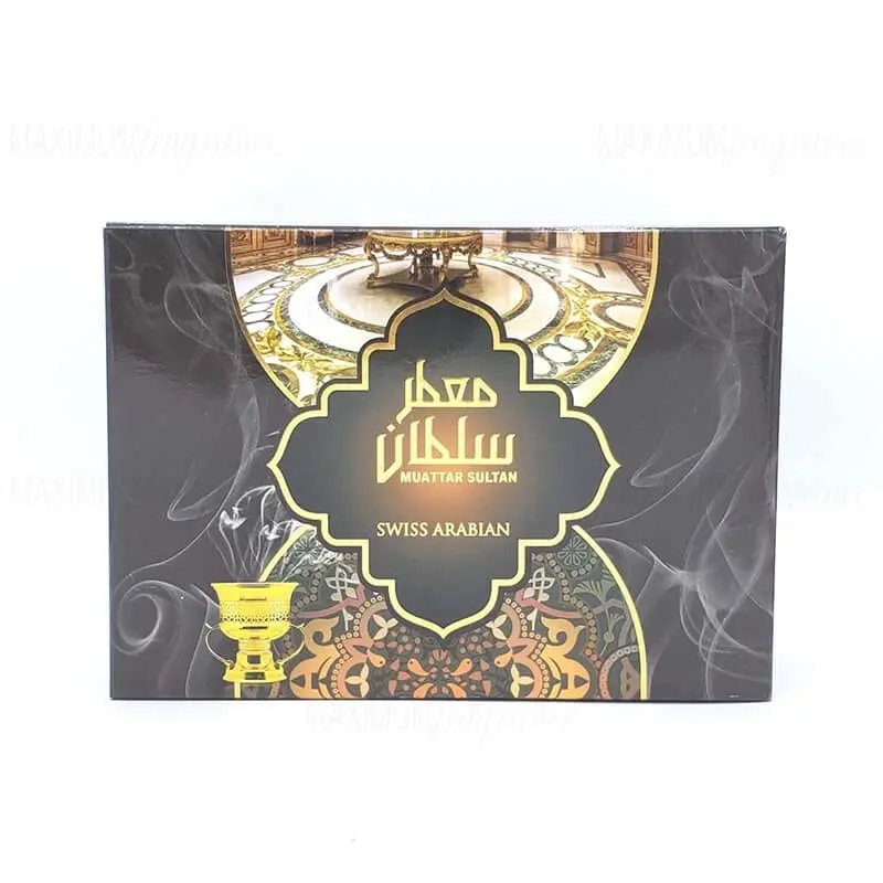 Swiss Arabian Muattar Sultan Incense 350 Grams (Unisex)