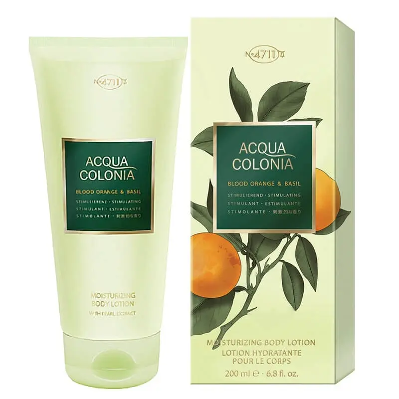 Maurer & Wirtz 4711 Acqua Colonia Blood Orange & Basil Body Lotion 200ml (Unisex)