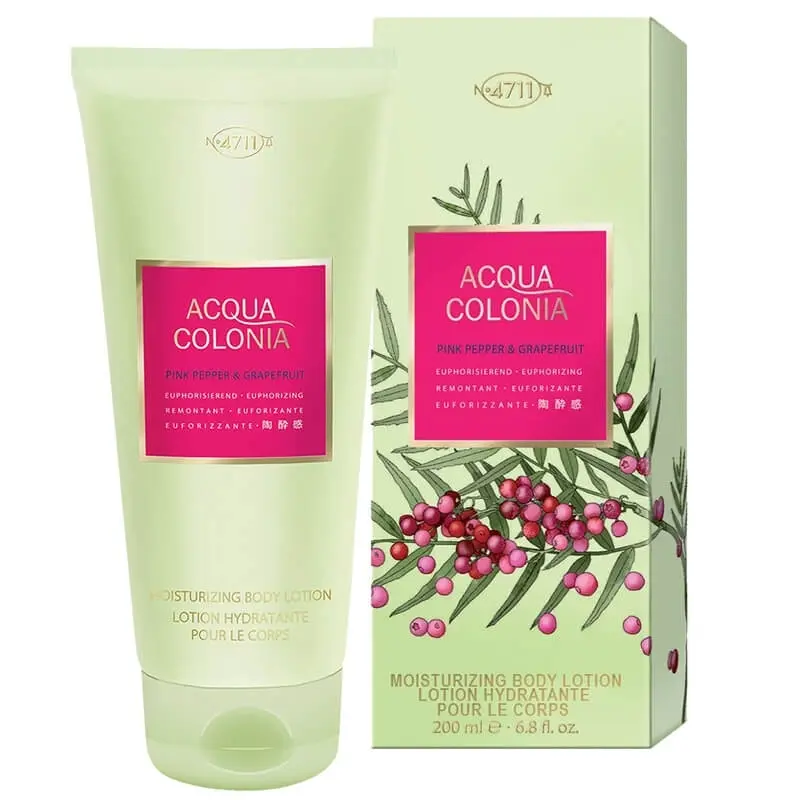 Maurer & Wirtz 4711 Acqua Colonia Pink Pepper & Grapefruit Body Lotion 200ml (Unisex)