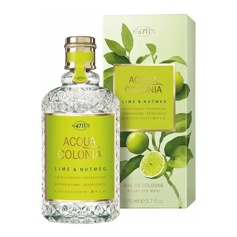 Maurer & Wirtz 4711 Acqua Colonia Lime & Nutmeg 170ml EDC (Unisex) SP