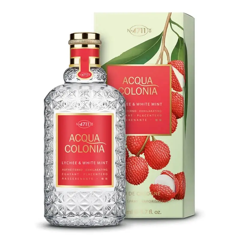 Maurer & Wirtz 4711 Acqua Colonia Lychee & White Mint 170ml EDC (Unisex) SP